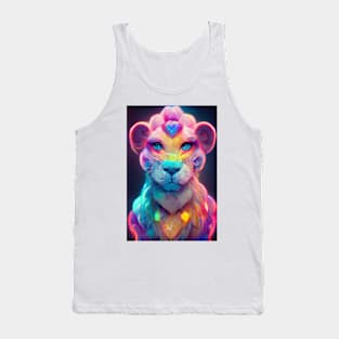 Colorful Lion Tank Top